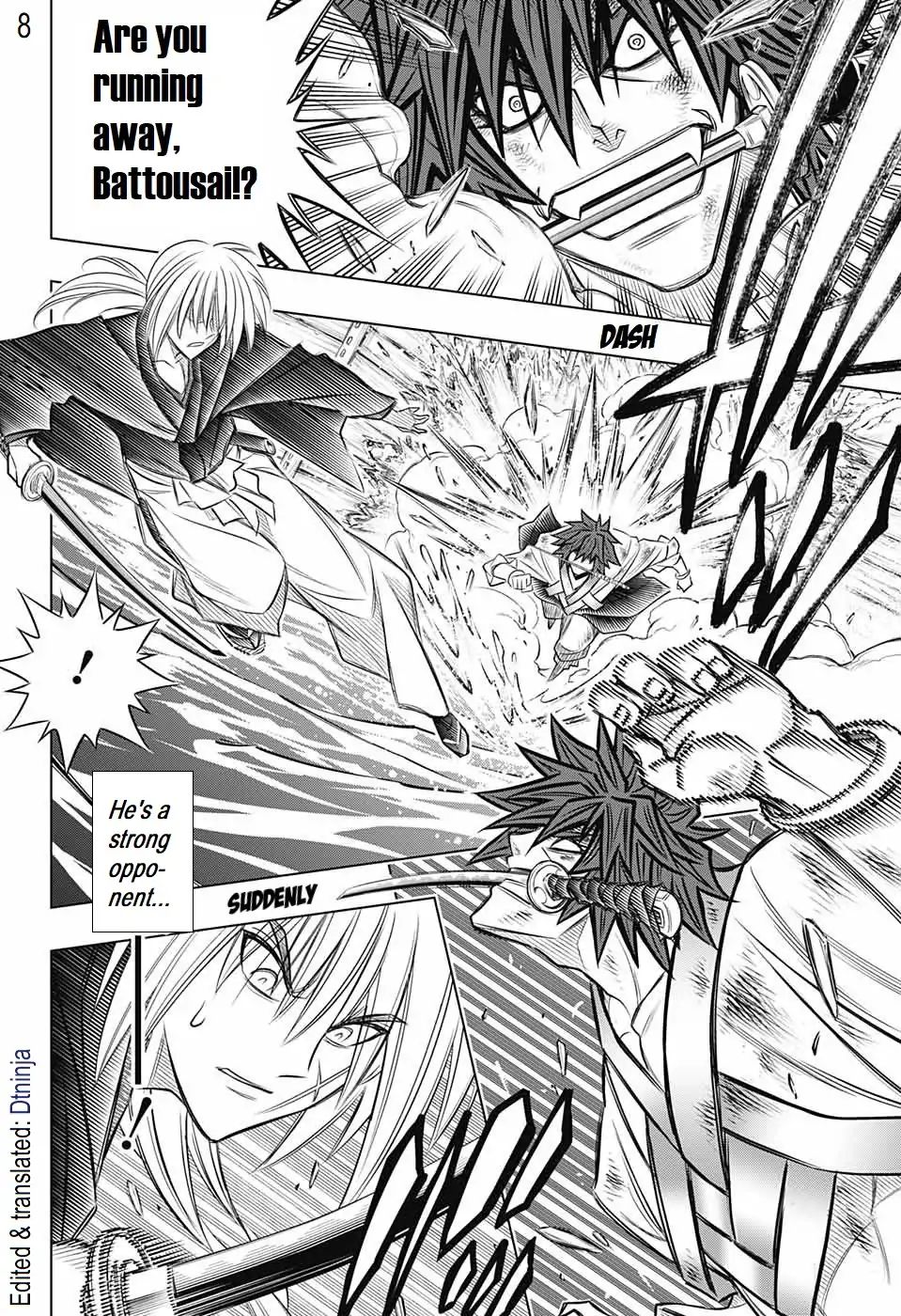 Rurouni Kenshin: Hokkaido Arc - Chapter 18: Itekura's Fierce Attack