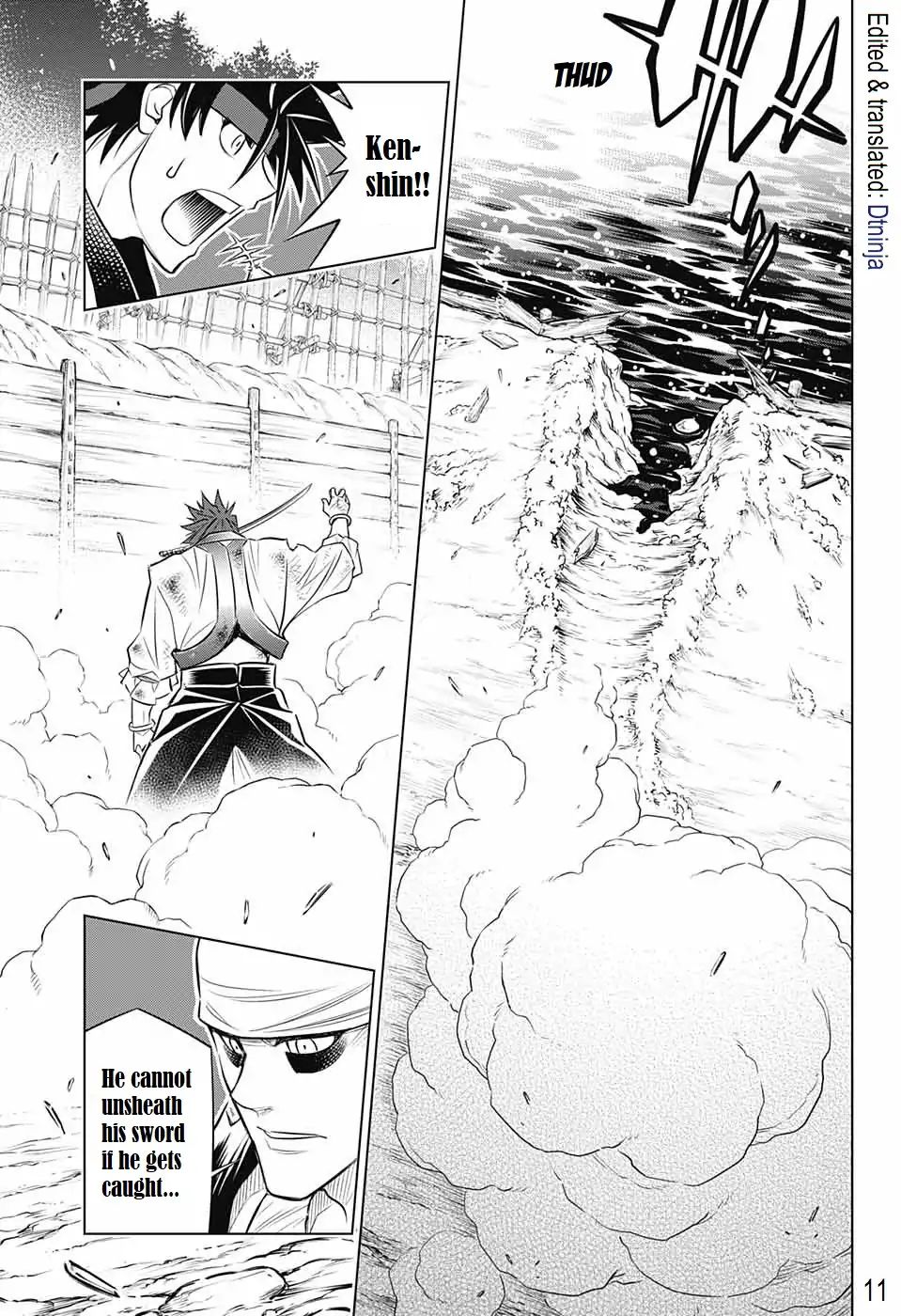 Rurouni Kenshin: Hokkaido Arc - Chapter 18: Itekura's Fierce Attack