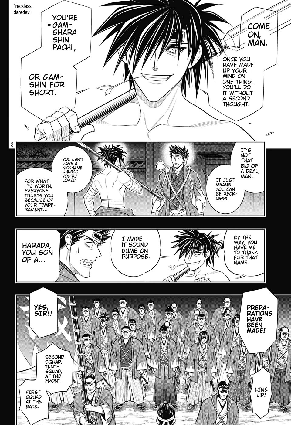 Rurouni Kenshin: Hokkaido Arc - Chapter 37: Sapporo Shinsengumi Elegy Part 2: Aburanokōji And Nagakura Shinpachi