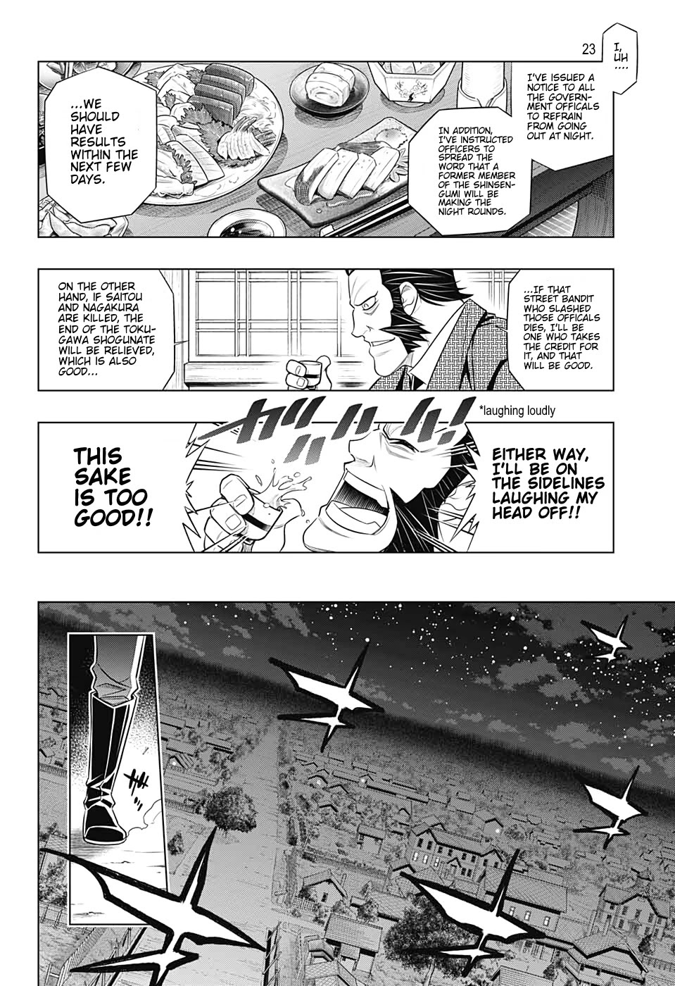 Rurouni Kenshin: Hokkaido Arc - Chapter 37: Sapporo Shinsengumi Elegy Part 2: Aburanokōji And Nagakura Shinpachi