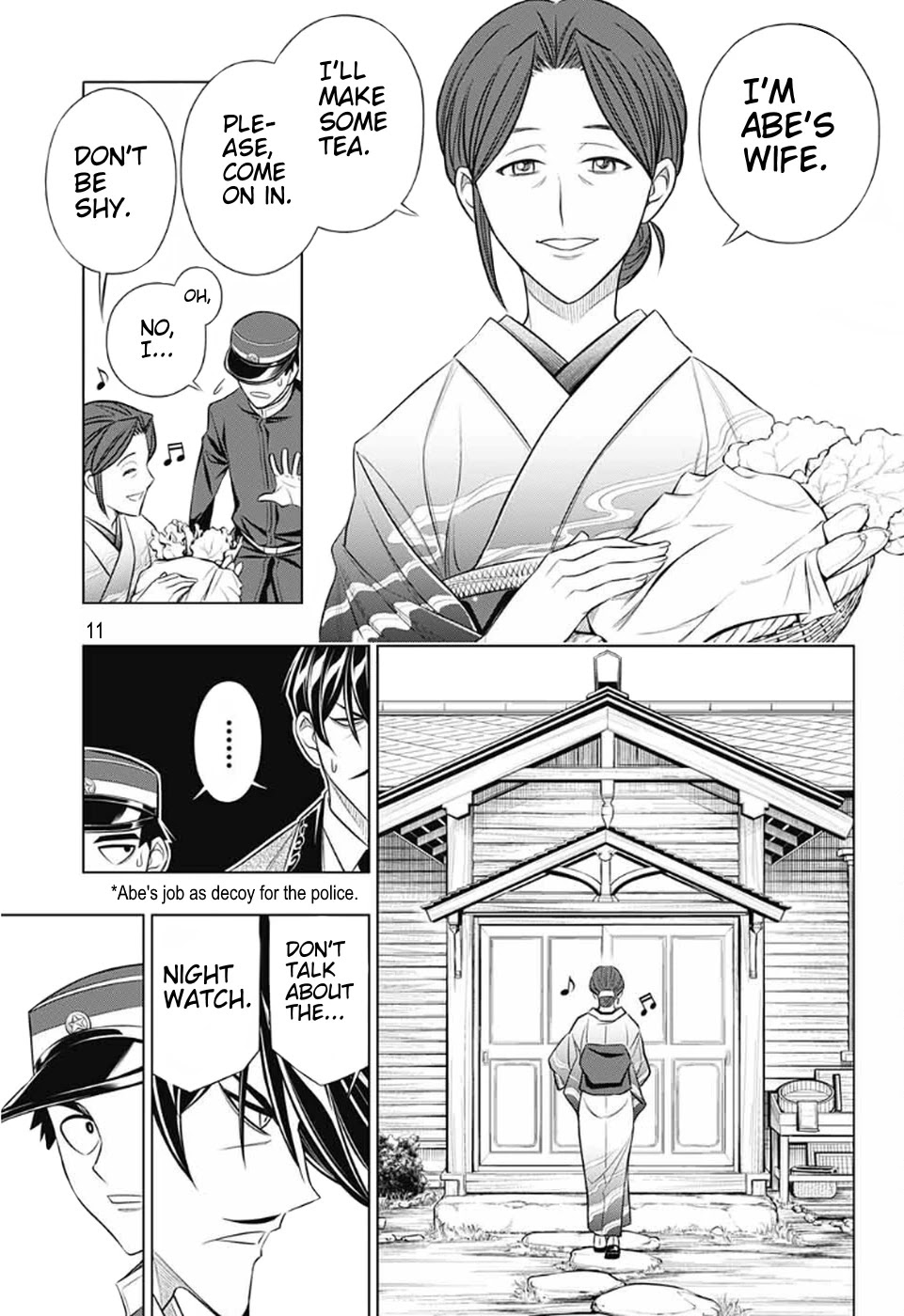 Rurouni Kenshin: Hokkaido Arc - Chapter 40: Sapporo Shinsengumi Elegy Part 5: Ringo No Ie And Abe Jūrō