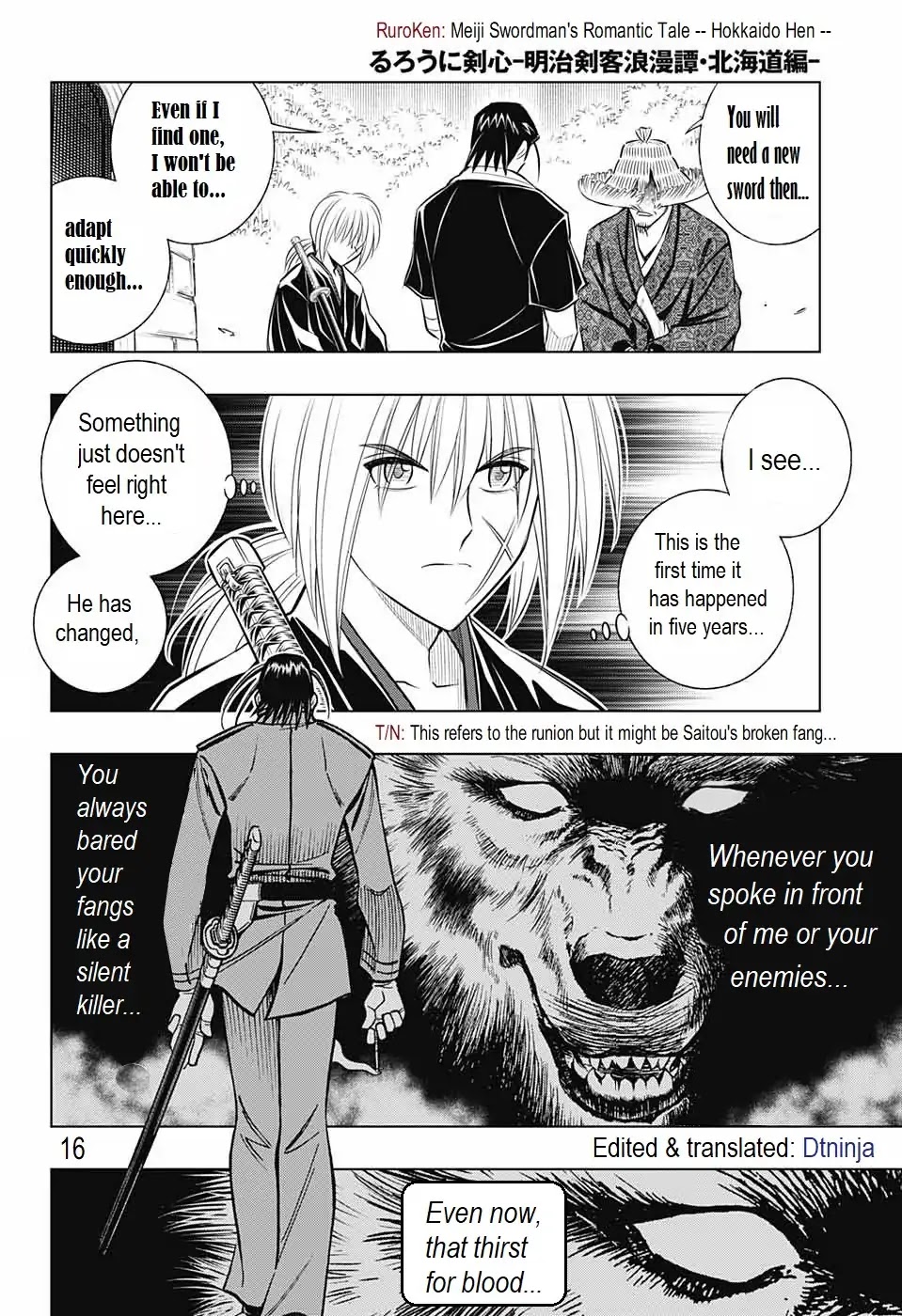 Rurouni Kenshin: Hokkaido Arc - Chapter 15: There Is Much To Discuss