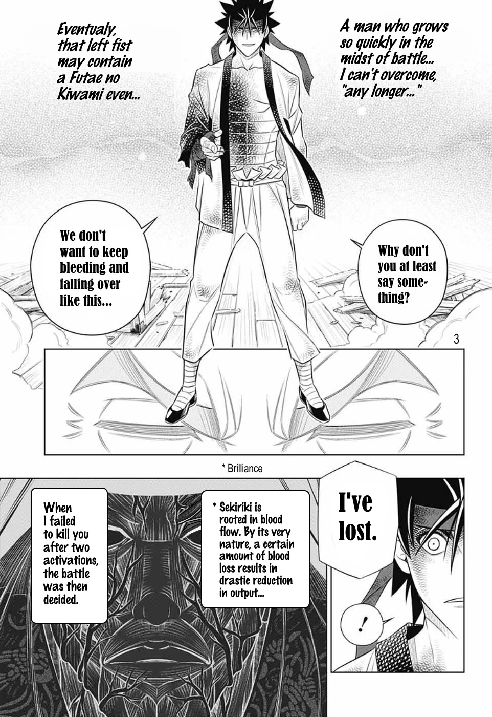 Rurouni Kenshin: Hokkaido Arc - Chapter 31: Defeated Kanryū