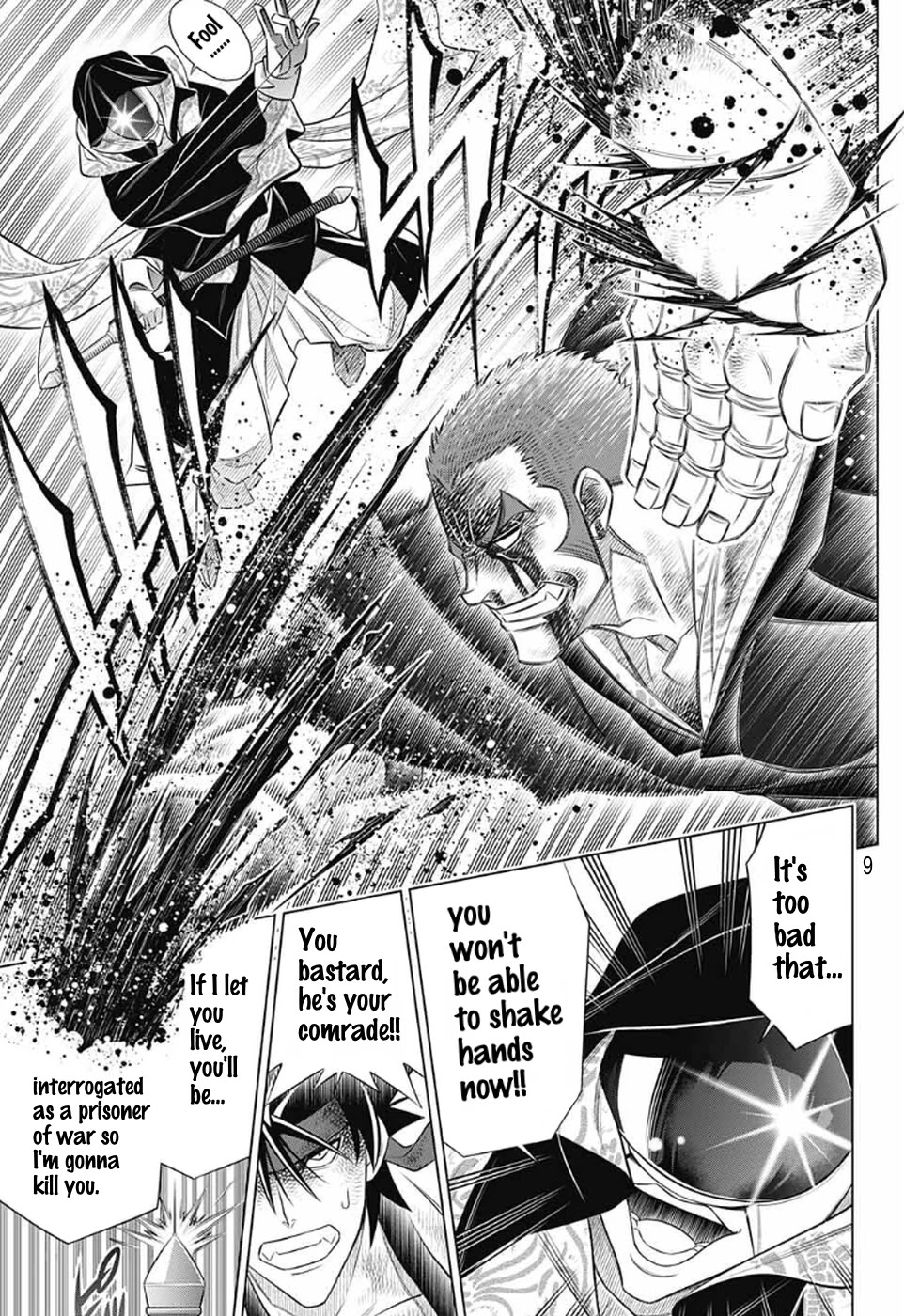 Rurouni Kenshin: Hokkaido Arc - Chapter 31: Defeated Kanryū