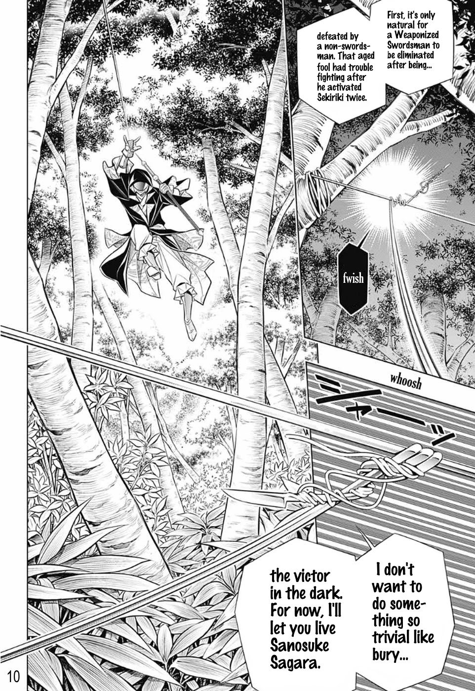 Rurouni Kenshin: Hokkaido Arc - Chapter 31: Defeated Kanryū