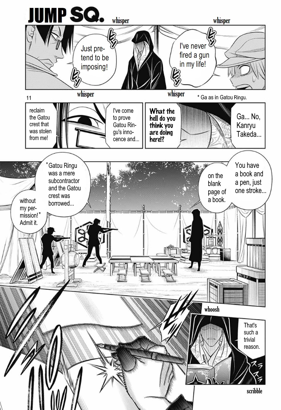 Rurouni Kenshin: Hokkaido Arc - Chapter 29: Infiltration: Otaru Base