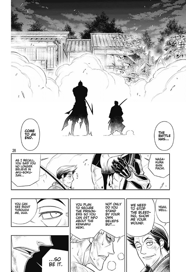 Rurouni Kenshin: Hokkaido Arc - Chapter 45: Sapporo Shinsengumi Elegy Part. 10: The Shinsengumi And Two Hyoube