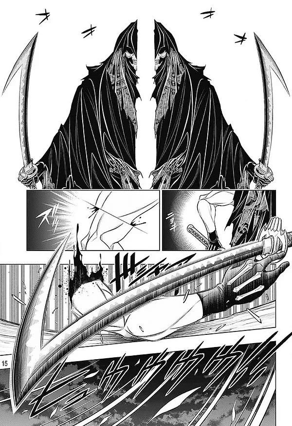 Rurouni Kenshin: Hokkaido Arc - Chapter 44: Sapporo Shinsengumi Elegy Part 9: The Sword Of The Dragon Tail And Hyōbe Futatsu