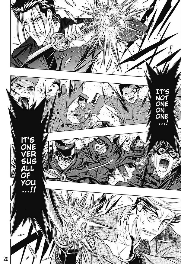 Rurouni Kenshin: Hokkaido Arc - Chapter 44: Sapporo Shinsengumi Elegy Part 9: The Sword Of The Dragon Tail And Hyōbe Futatsu