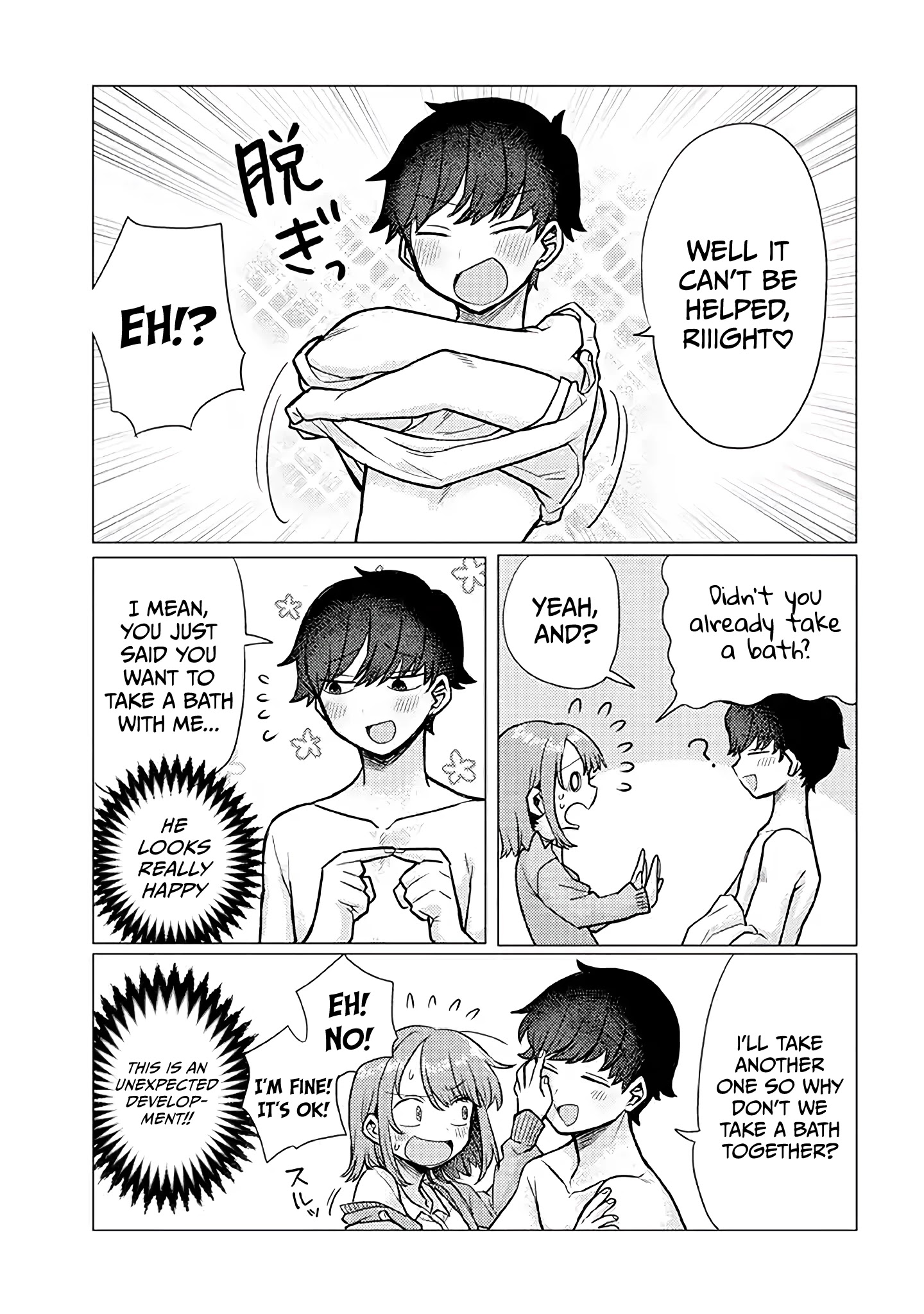 Girlfriend Who Absolutely Doesn’t Want To Take A Bath Vs Boyfriend Who Absolutely Wants Her To Take A Bath - Chapter 21