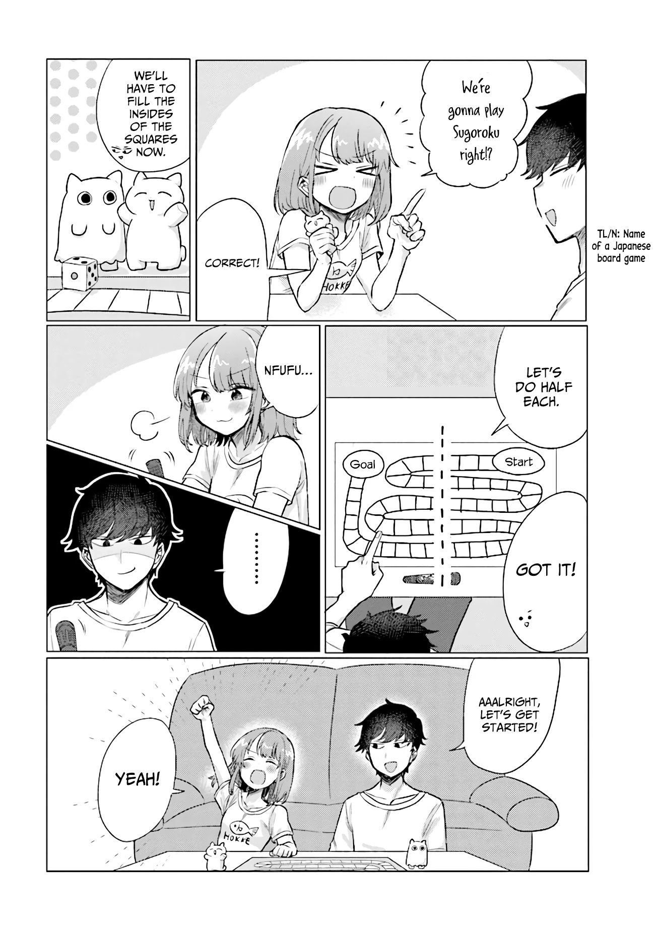 Girlfriend Who Absolutely Doesn’t Want To Take A Bath Vs Boyfriend Who Absolutely Wants Her To Take A Bath - Chapter 39: Sugoroku