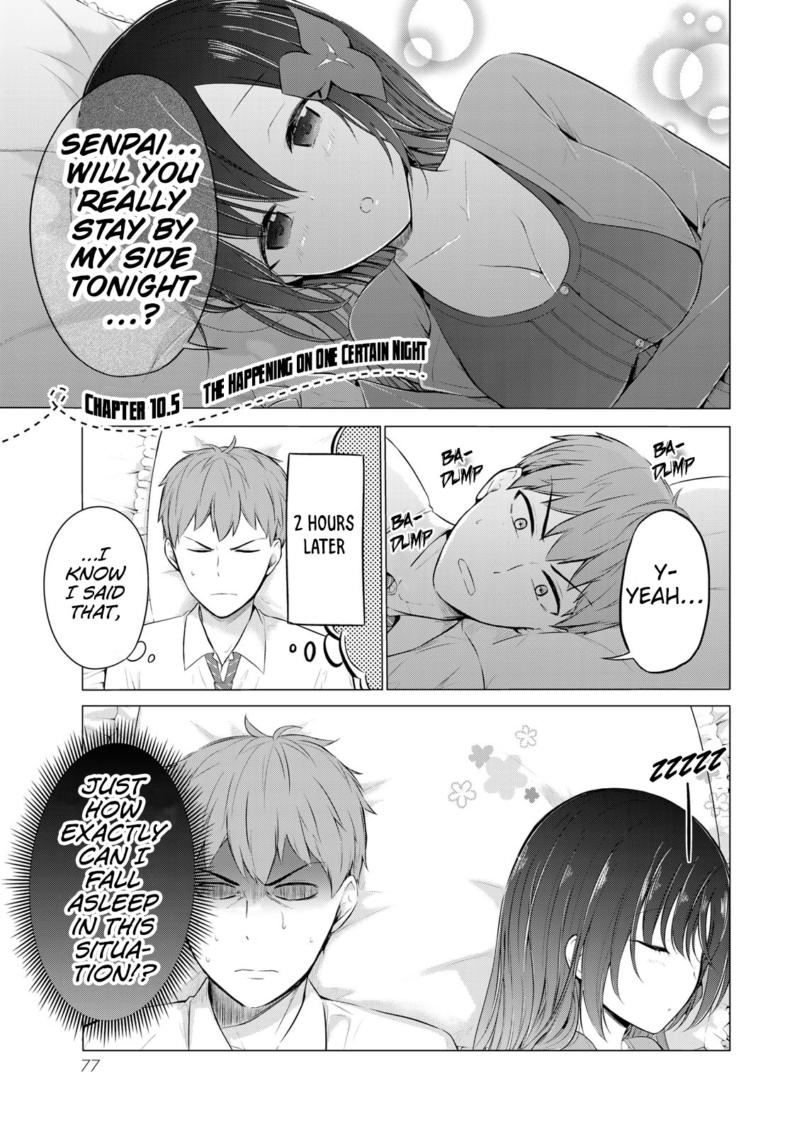 The Student Council President Solves Everything On The Bed - Vol.3 Chapter 10.5: The Happening On One Certain Night