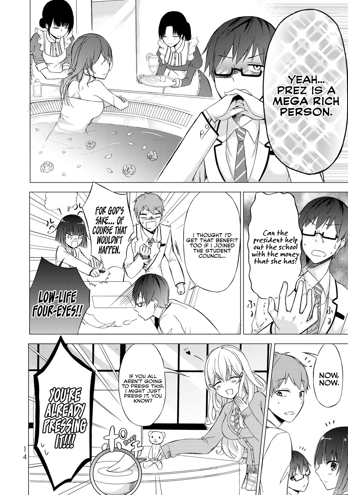 The Student Council President Solves Everything On The Bed - Vol.1 Chapter 1: The Secret Of The Student Council President