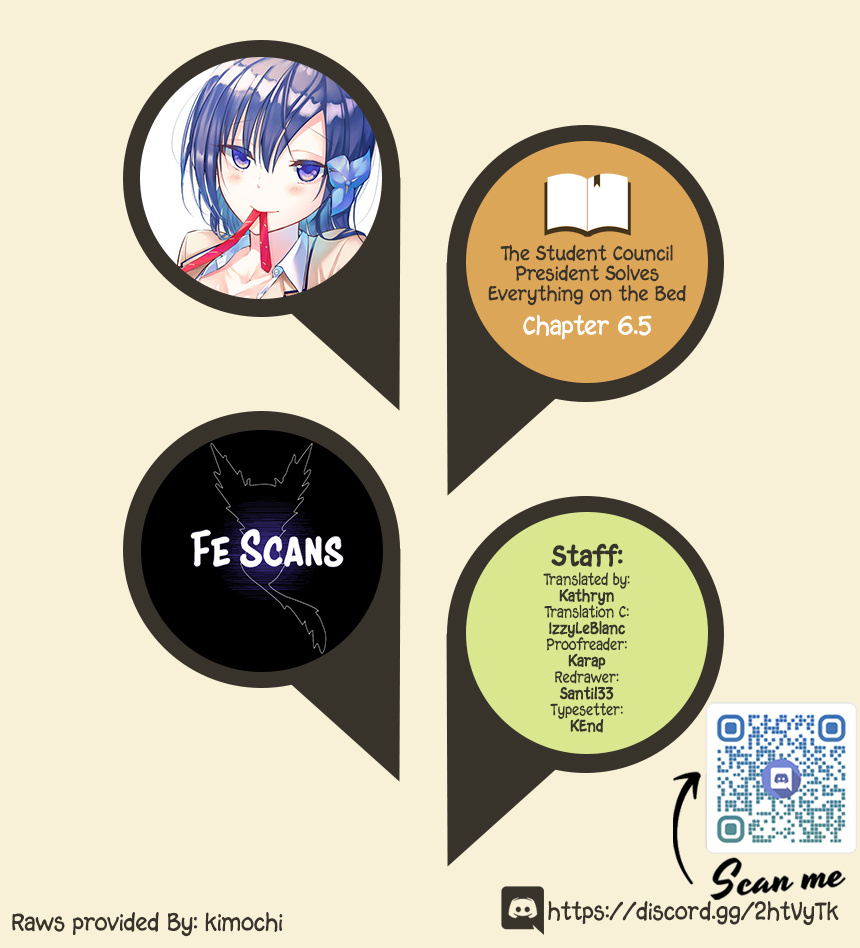 The Student Council President Solves Everything On The Bed - Chapter 6.5