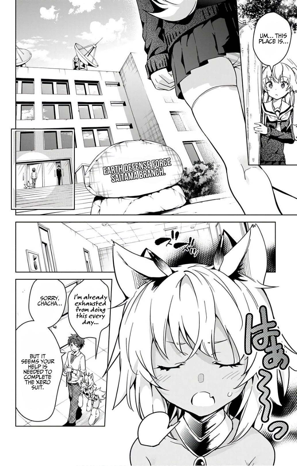 Dokyuu Hentai Hxeros - Vol.4 Chapter 18.1: The Xero Suit – Modified (Semi-Colored)