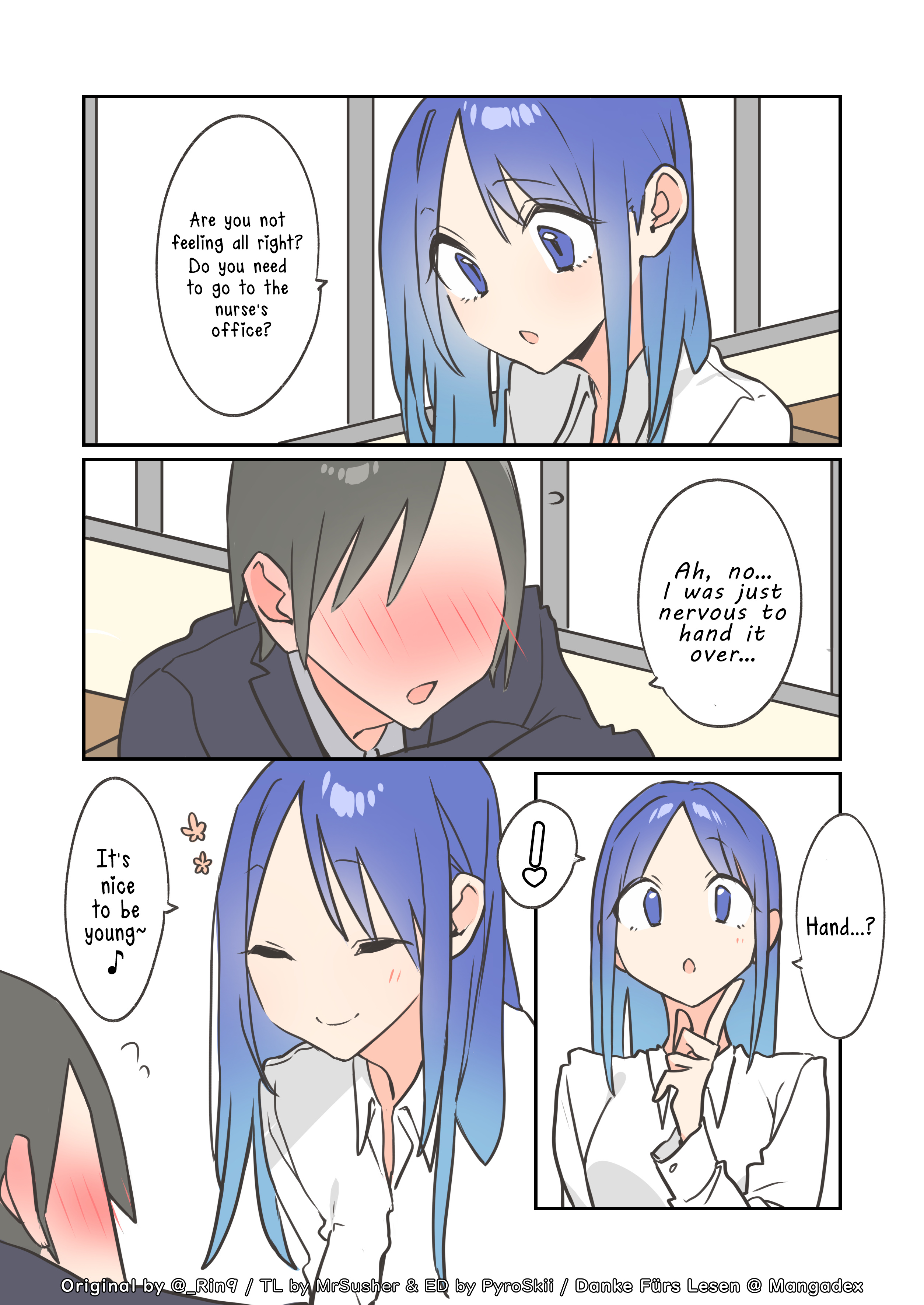 Blushing Because Of You (Webcomic) - Vol.1 Chapter 8: "Your Face Is Really Red, Are You Okay?"