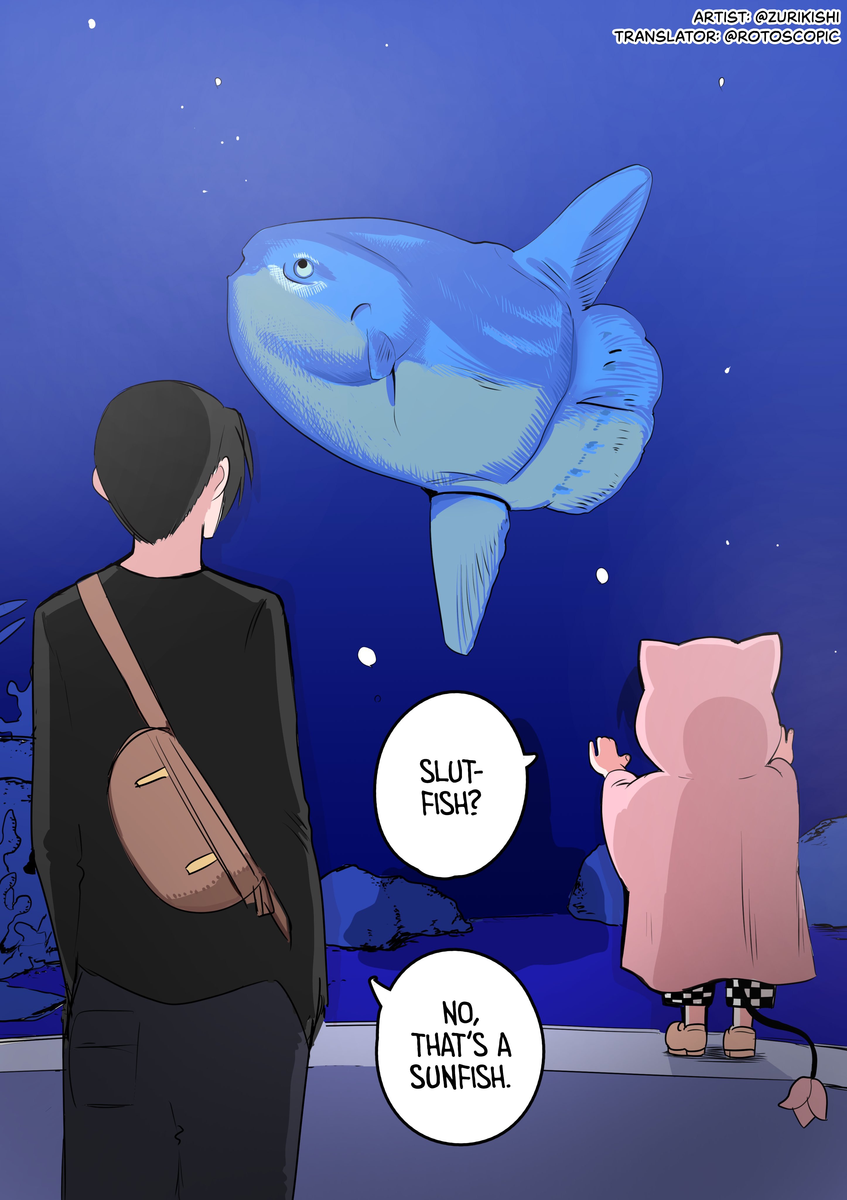 Half Succubus Wo Hirotta - Chapter 26.5: Field Trip: Aquarium 1