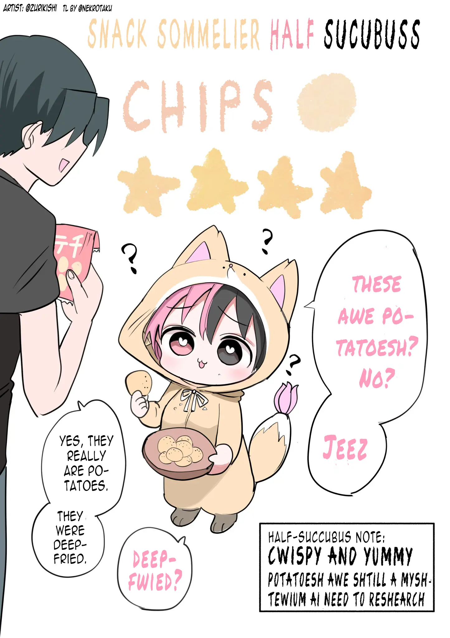 Half Succubus Wo Hirotta - Chapter 166.5: Chips Review