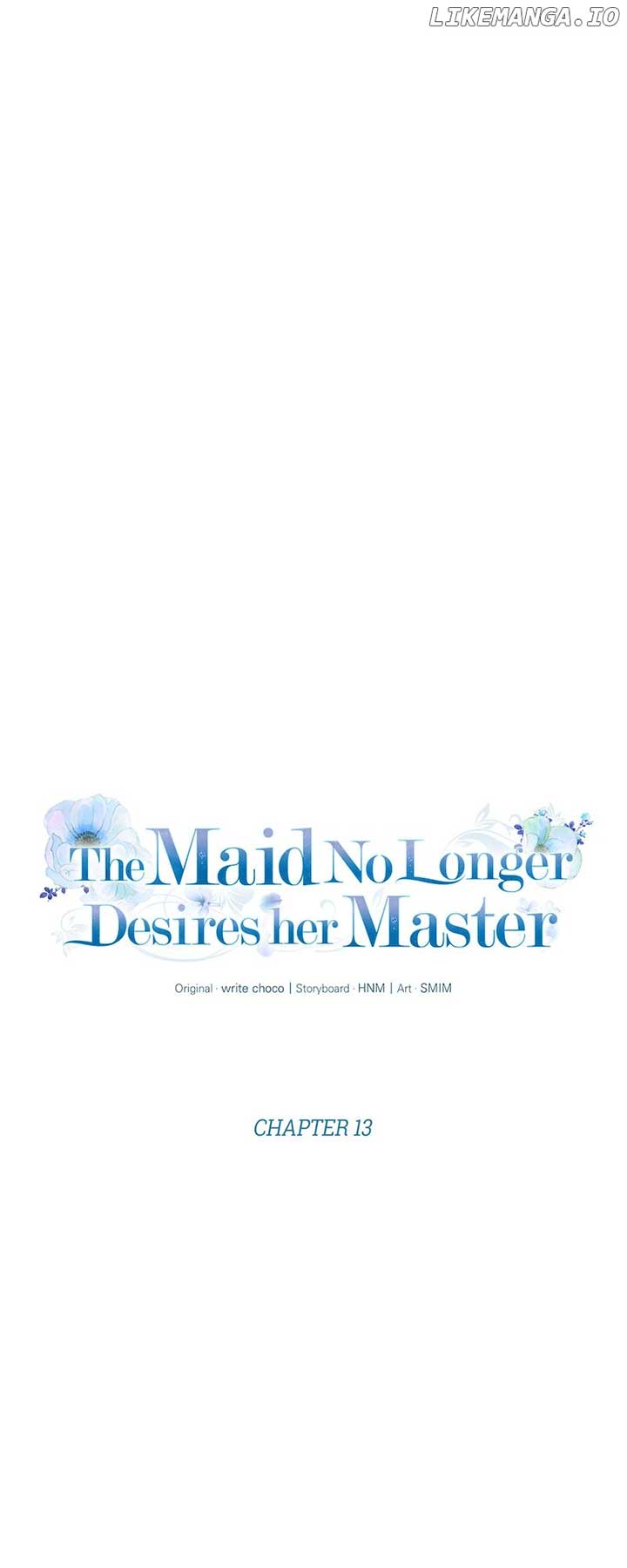 The Maid No Longer Desires Her Master - Chapter 13