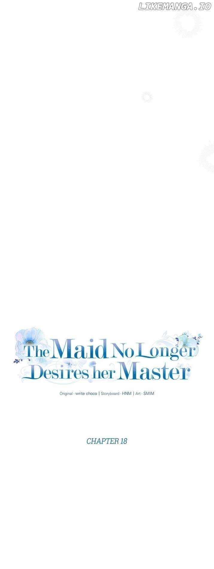 The Maid No Longer Desires Her Master - Chapter 18