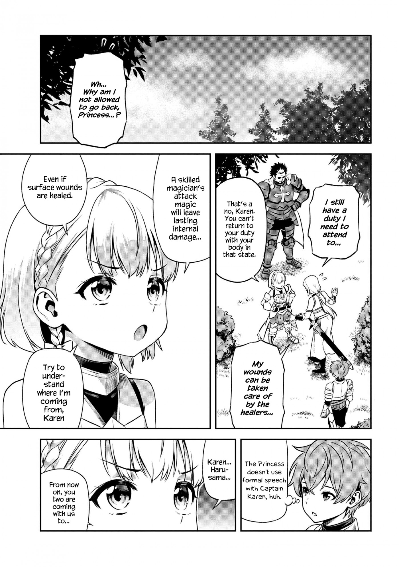 Older Elite Knight Is Cute Only In Front Of Me - Chapter 15.1