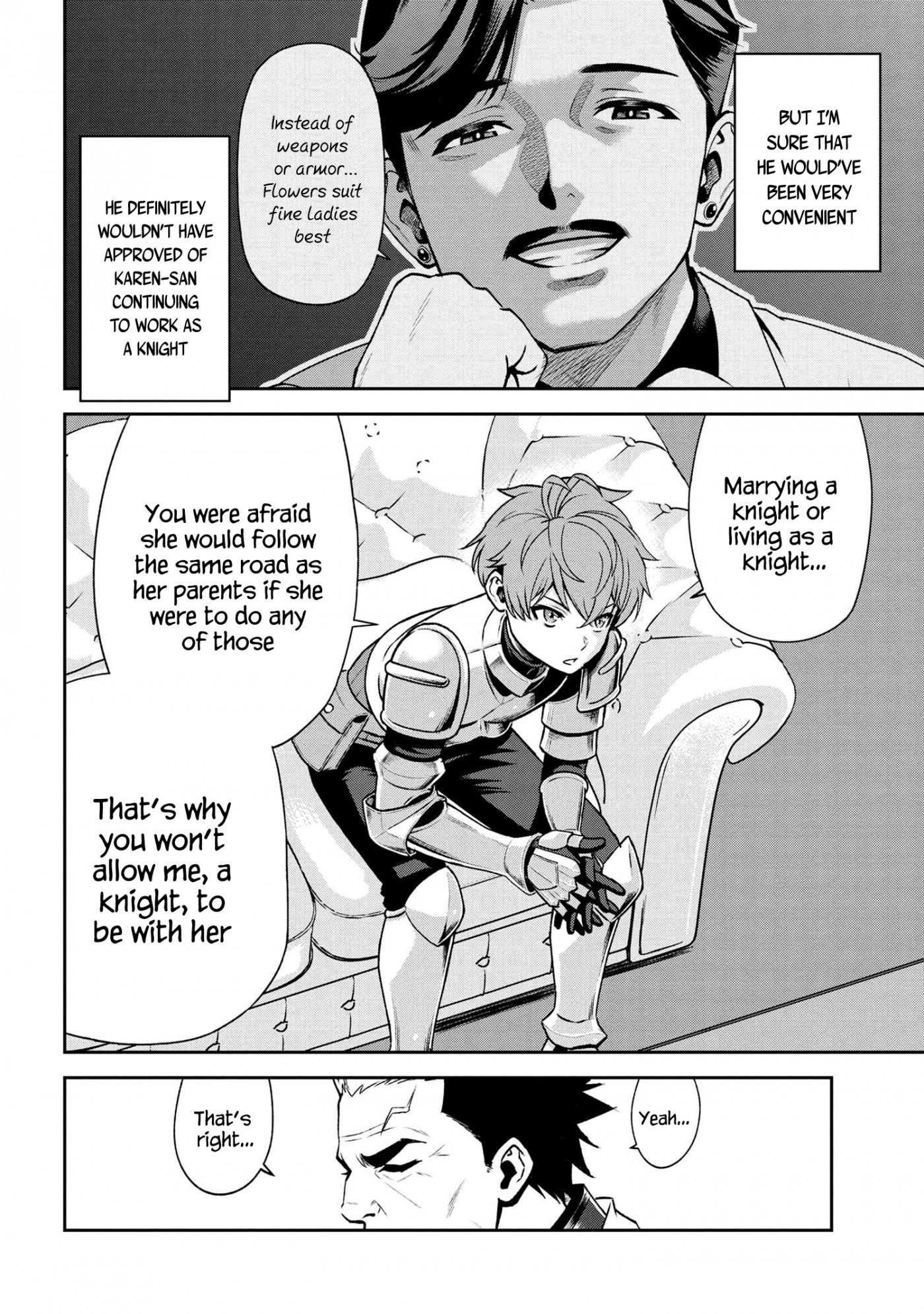 Older Elite Knight Is Cute Only In Front Of Me - Chapter 18.1