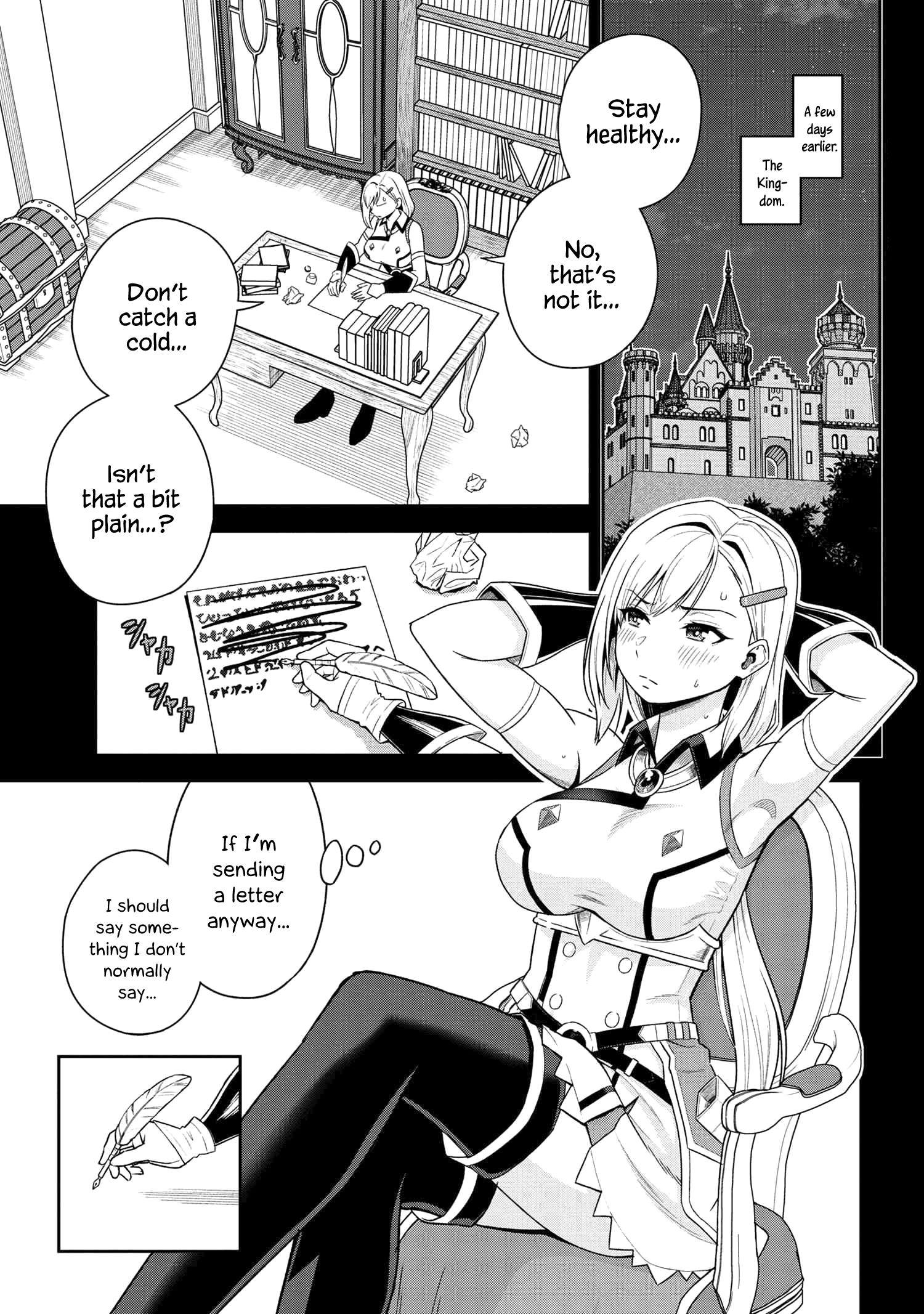 Older Elite Knight Is Cute Only In Front Of Me - Chapter 35.1