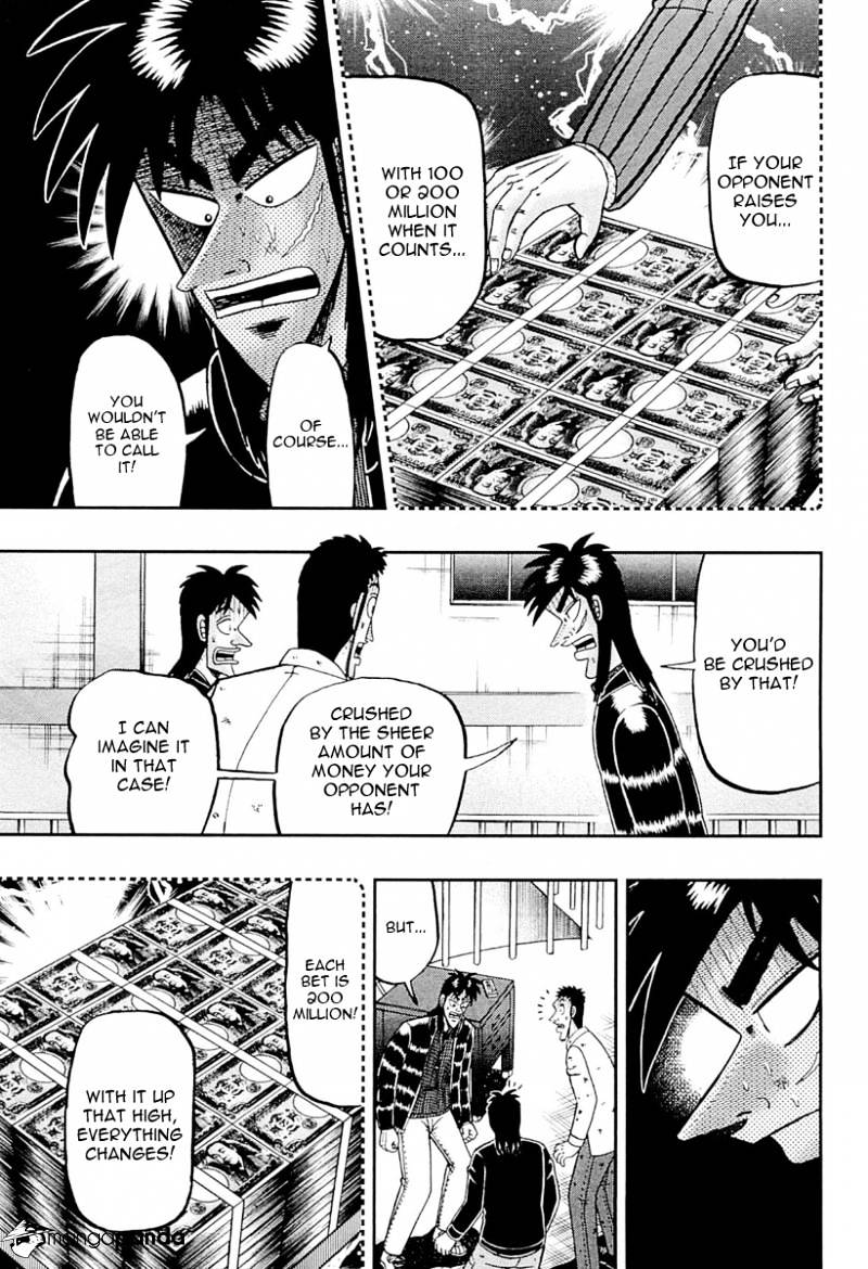 Tobaku Datenroku Kaiji: Kazuyahen - Chapter 104