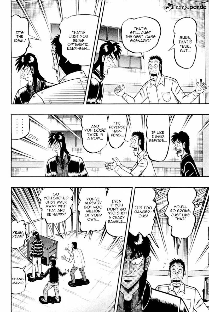 Tobaku Datenroku Kaiji: Kazuyahen - Chapter 104