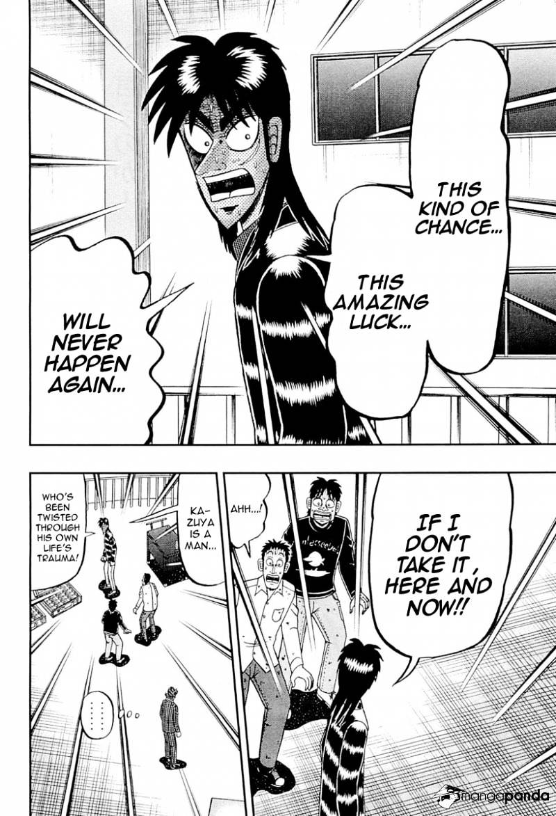 Tobaku Datenroku Kaiji: Kazuyahen - Chapter 104