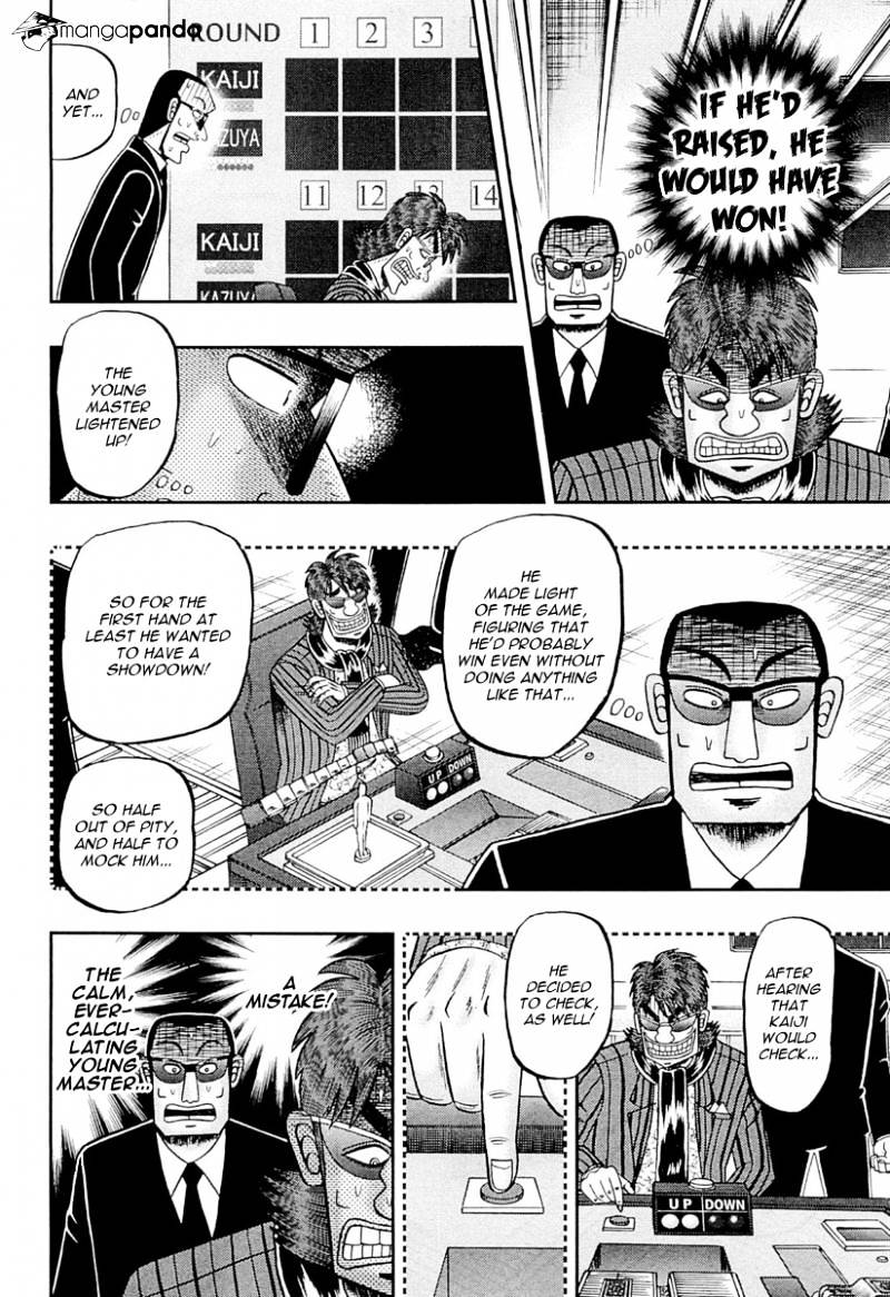 Tobaku Datenroku Kaiji: Kazuyahen - Chapter 110