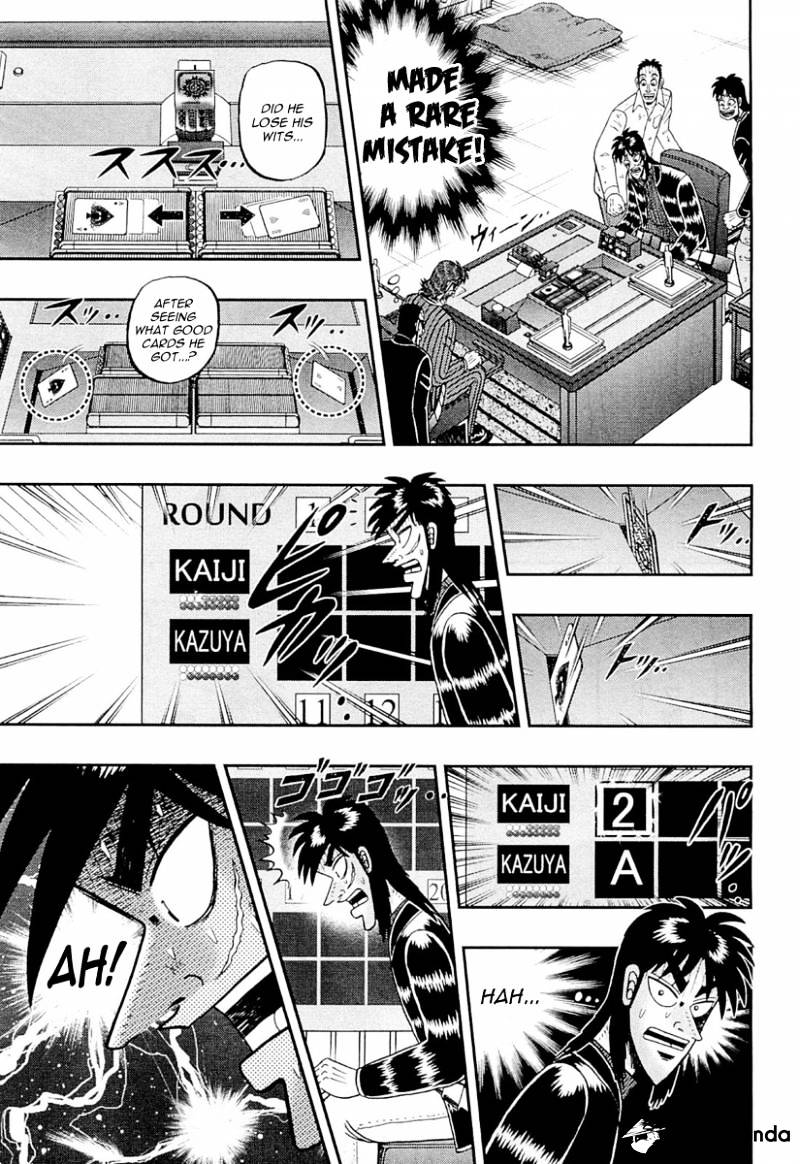 Tobaku Datenroku Kaiji: Kazuyahen - Chapter 110