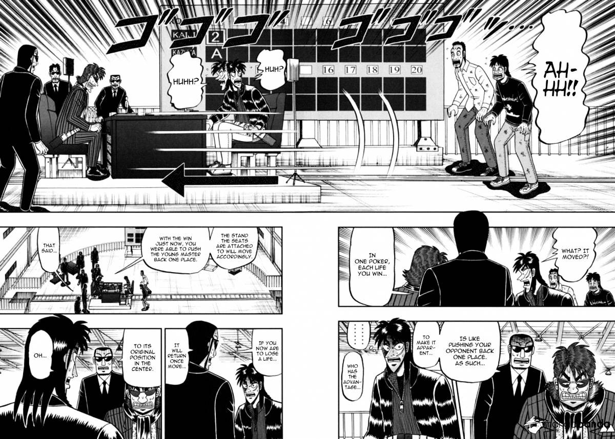 Tobaku Datenroku Kaiji: Kazuyahen - Chapter 110