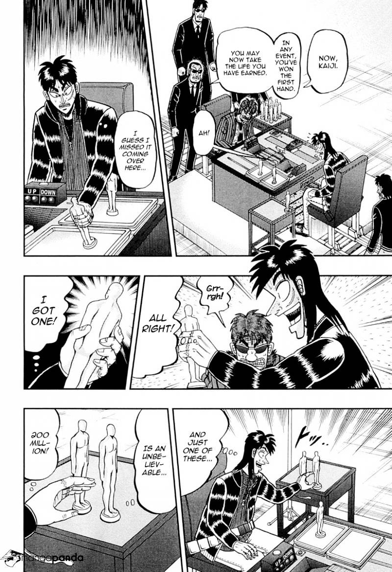 Tobaku Datenroku Kaiji: Kazuyahen - Chapter 110