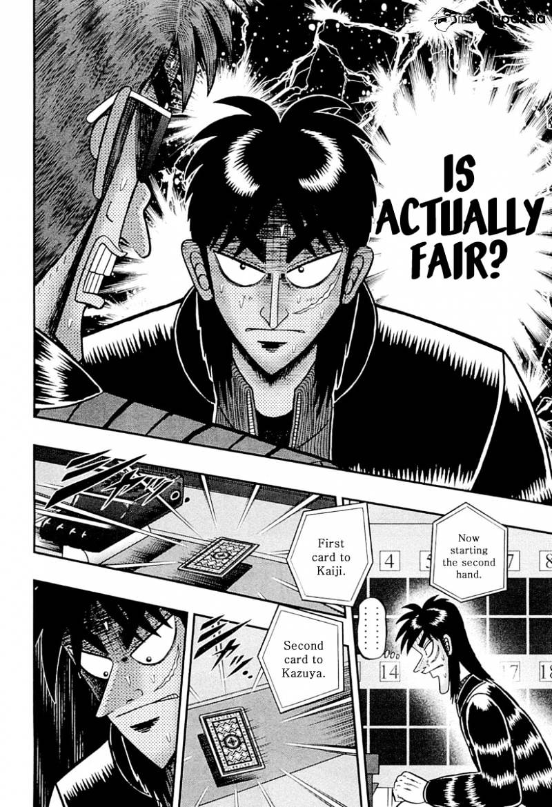 Tobaku Datenroku Kaiji: Kazuyahen - Chapter 110