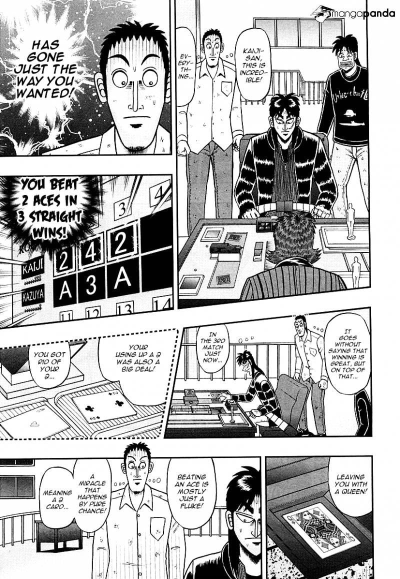 Tobaku Datenroku Kaiji: Kazuyahen - Chapter 114