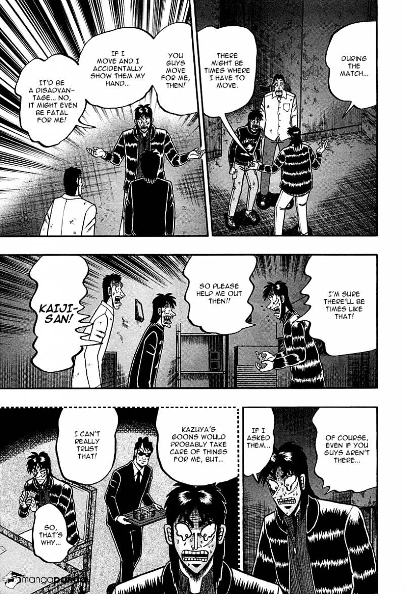 Tobaku Datenroku Kaiji: Kazuyahen - Chapter 97