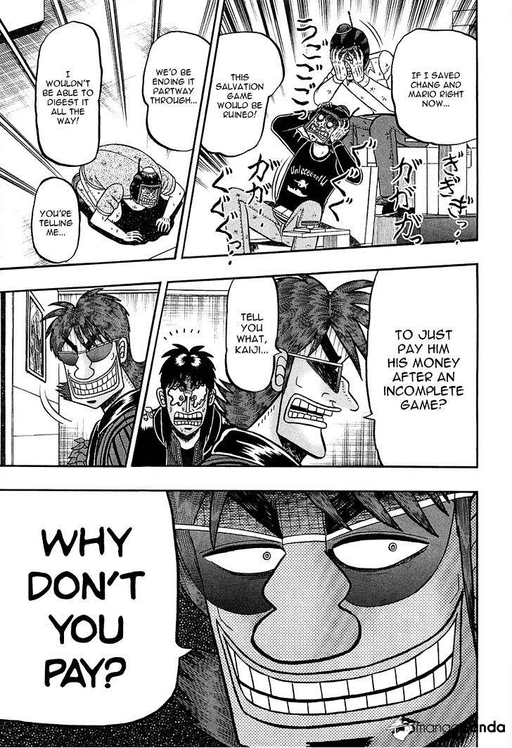 Tobaku Datenroku Kaiji: Kazuyahen - Chapter 92