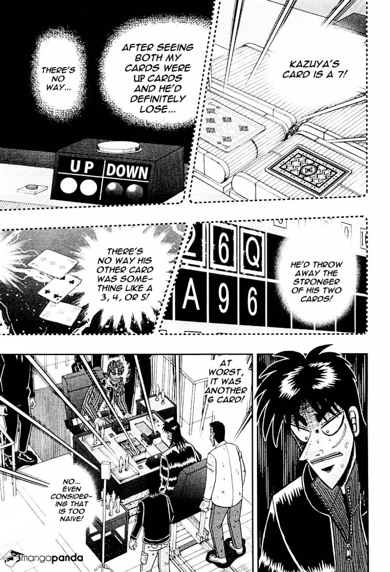 Tobaku Datenroku Kaiji: Kazuyahen - Chapter 121