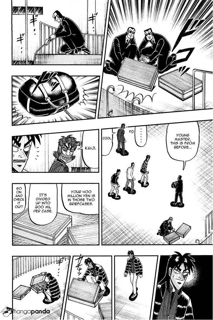 Tobaku Datenroku Kaiji: Kazuyahen - Chapter 100