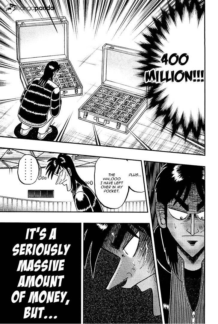 Tobaku Datenroku Kaiji: Kazuyahen - Chapter 100