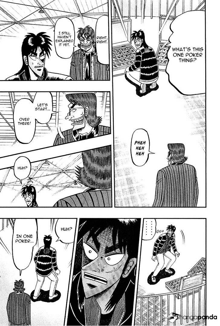 Tobaku Datenroku Kaiji: Kazuyahen - Chapter 100