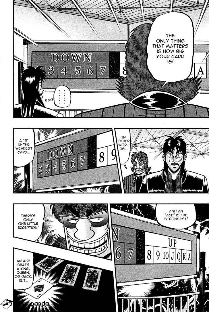 Tobaku Datenroku Kaiji: Kazuyahen - Chapter 100