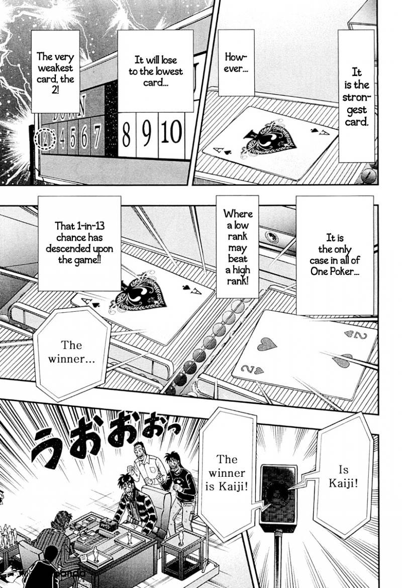 Tobaku Datenroku Kaiji: Kazuyahen - Chapter 109