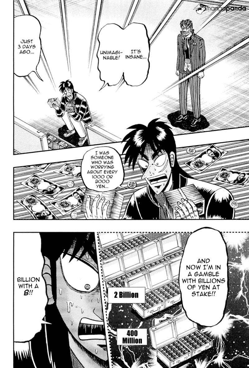 Tobaku Datenroku Kaiji: Kazuyahen - Chapter 103