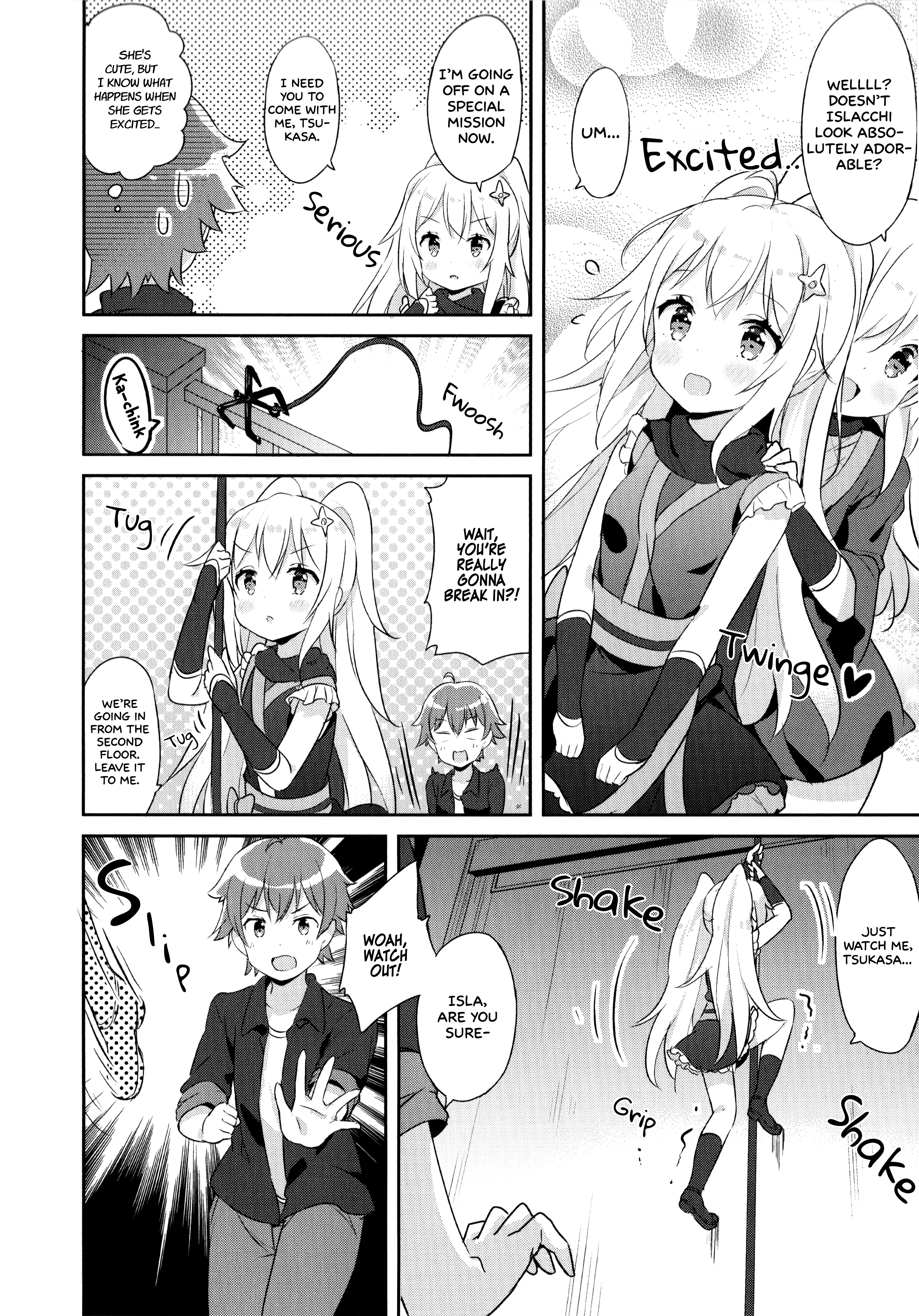 Plastic Memories Mini Comic Anthology - Vol.2 Chapter 7: Isla's Ninjitsu Record