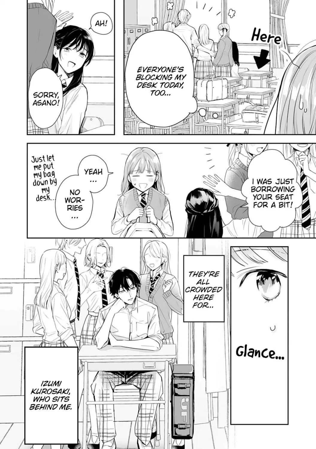 Kurosaki-Kun Wa Dokusen Shitagaru - Hajimete No Koi Wa Ama Sugite - Chapter 1