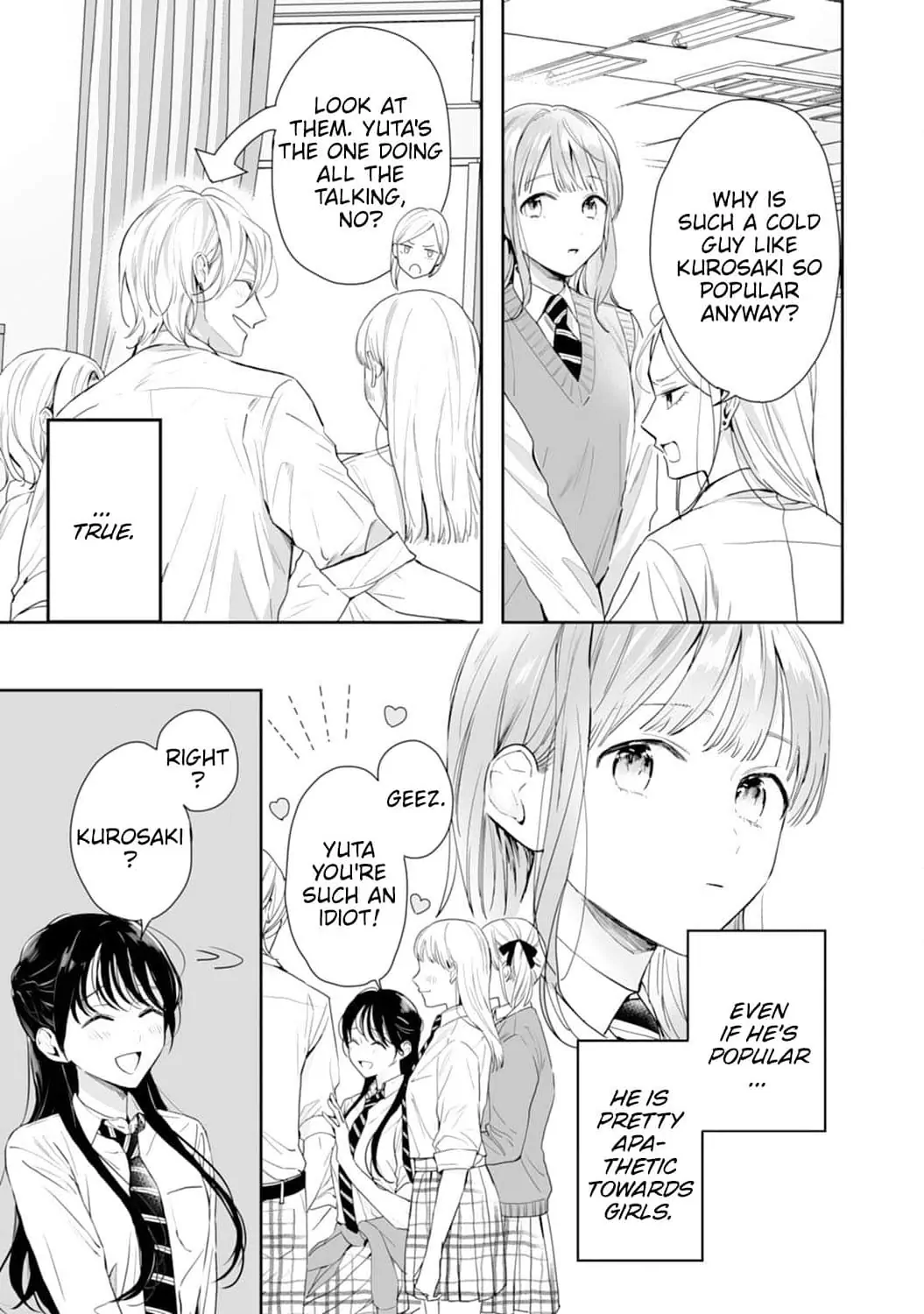 Kurosaki-Kun Wa Dokusen Shitagaru - Hajimete No Koi Wa Ama Sugite - Chapter 1