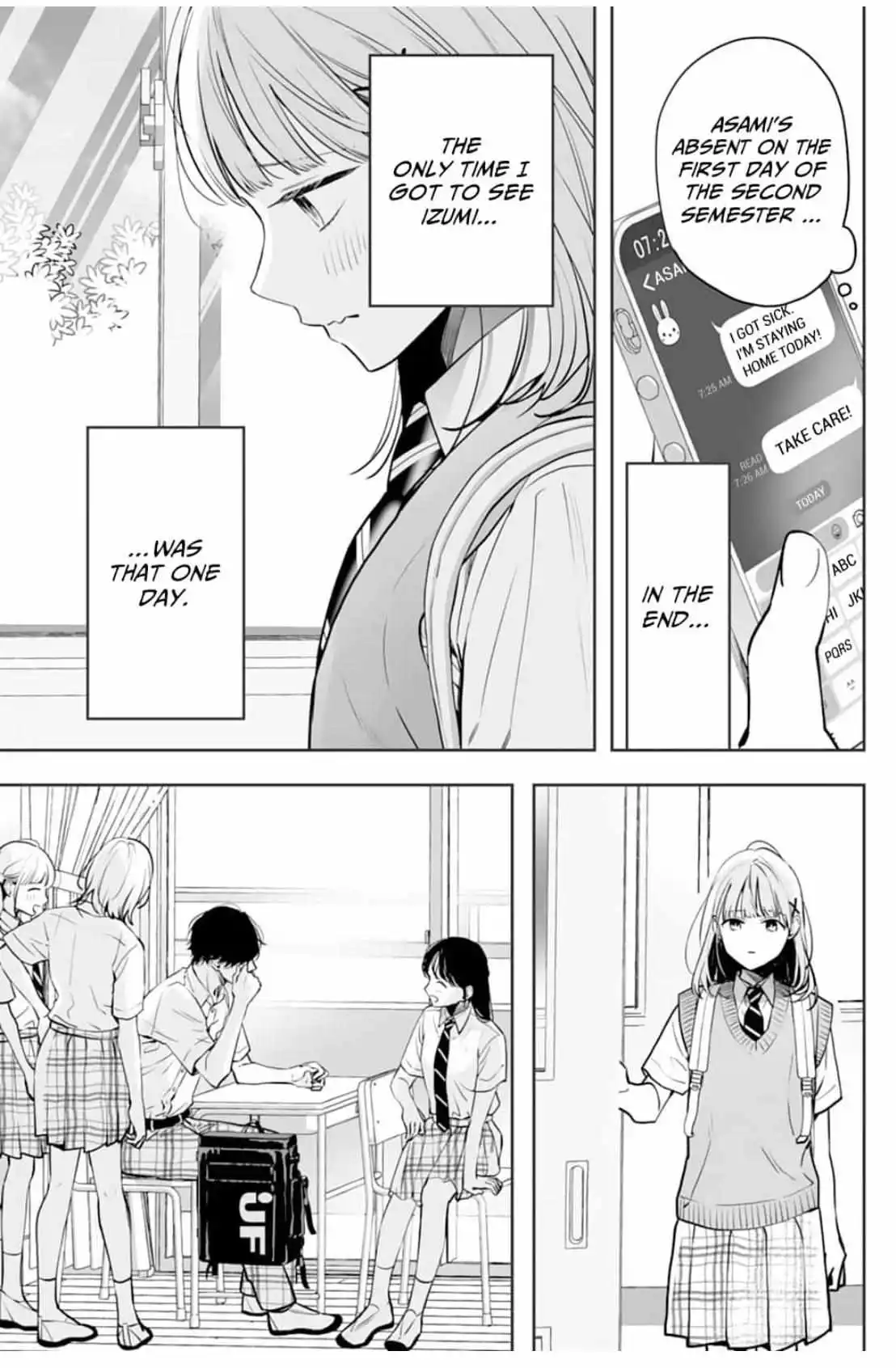 Kurosaki-Kun Wa Dokusen Shitagaru - Hajimete No Koi Wa Ama Sugite - Chapter 15