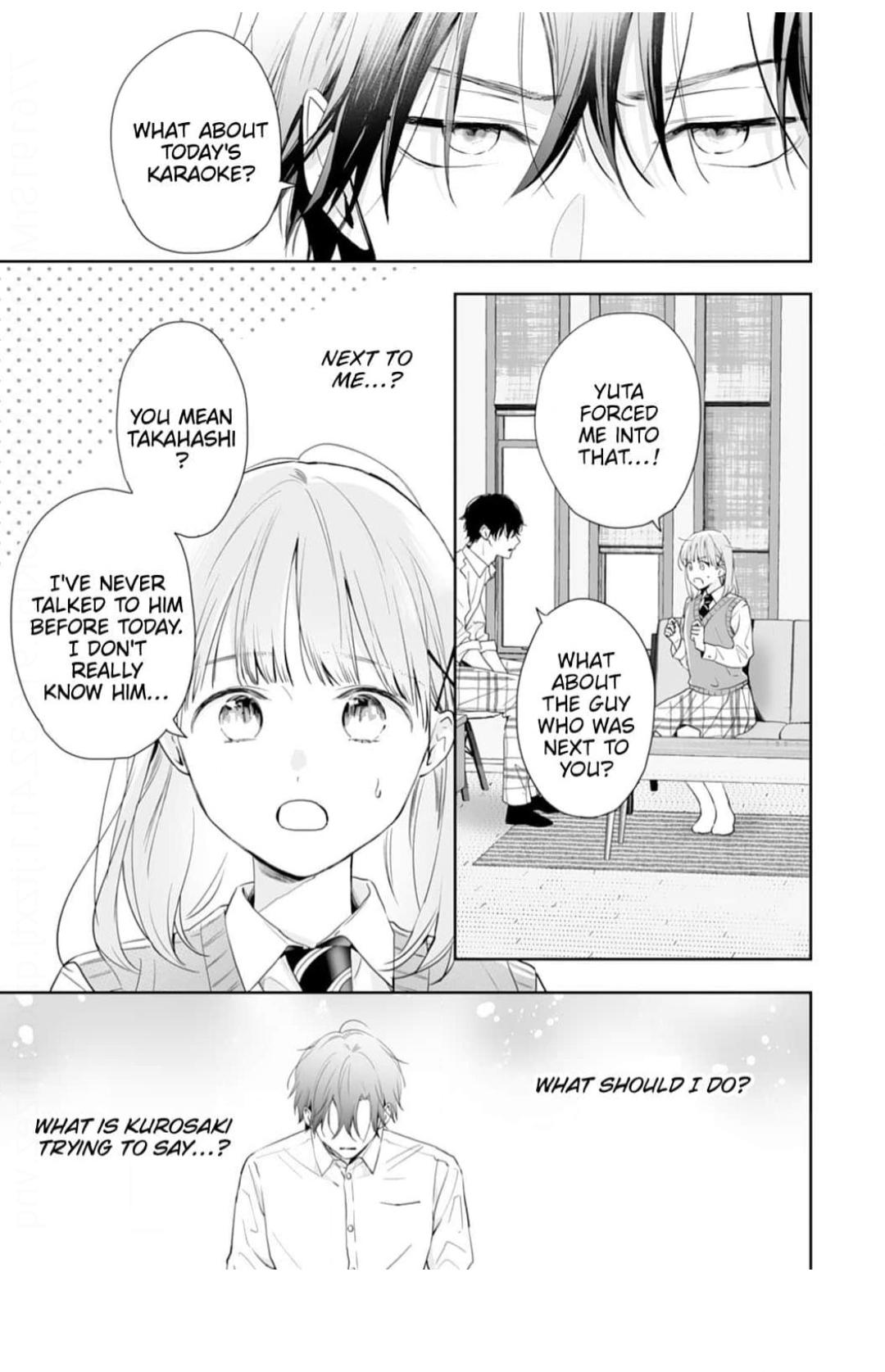 Kurosaki-Kun Wa Dokusen Shitagaru - Hajimete No Koi Wa Ama Sugite - Chapter 7